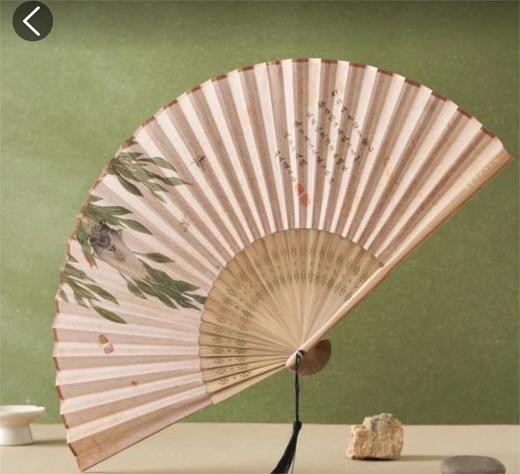 别物志*南京市博物总馆设计师联名款 中国风折叠纸扇 商品图0