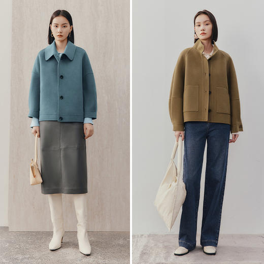 【商场同款】麦檬冬双面呢大衣5DA170801 商品图1