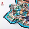 SAINTJOY/上久楷真丝方巾 真丝方巾  樱雪之城  FJS23017 商品缩略图10