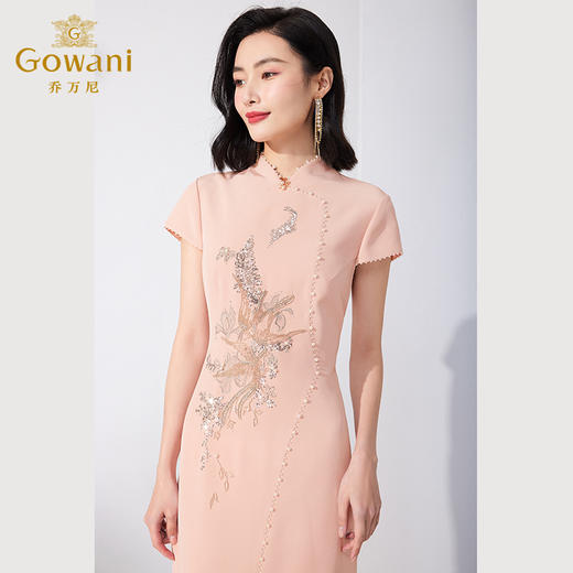 乔万尼新品旗袍夏季修身减龄气质ET2E241 商品图1