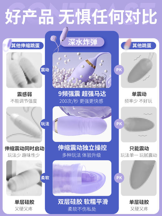 安可尼 深水炸弹跳蛋 商品图2