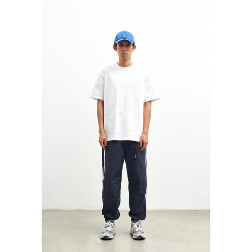 吃茶去chichaqu轻薄复古卡扣束脚运动长裤 商品图3