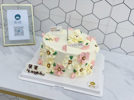 很漂亮很优雅裱花蛋糕 商品图5