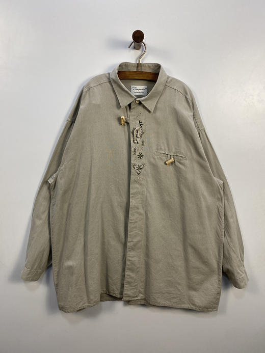 Y2K Vintage Imperial 奥地利 100% 全棉 蒂罗尔长袖衫 _DRRL(2XL) 商品图1