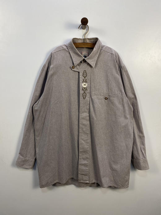 Y2K Vintage Alpenland 奥地利 100% 全棉 蒂罗尔长袖衫 _DRRL(2XL) 商品图1