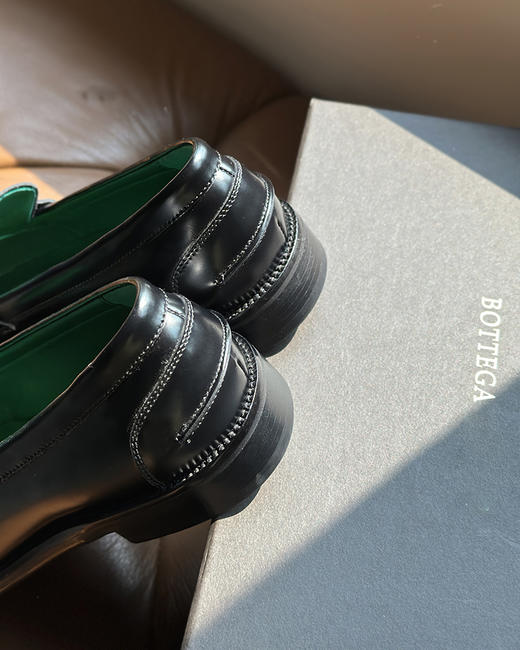 THS 8.19-限时 男鞋 BV家 进口开边珠牛皮乐福鞋 AZ334 商品图7