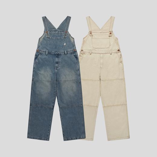 GOODBAI GOODEES洗水牛仔背带裤 商品图1