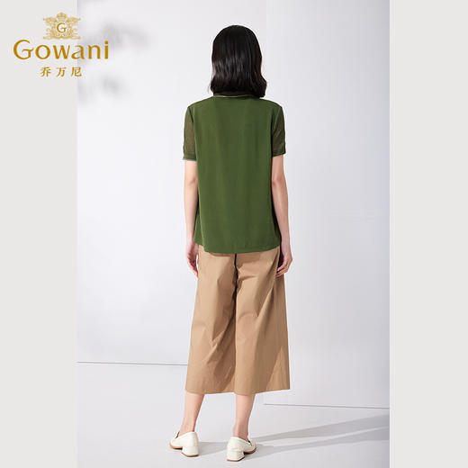 乔万尼短袖衬衫夏季设计感小众通勤气质ET2C321 商品图4