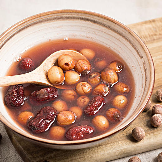 一米市集严选 杨晶的红莲子280g/瓶 保留表皮 粉糯甘甜 营养丰富 商品图2