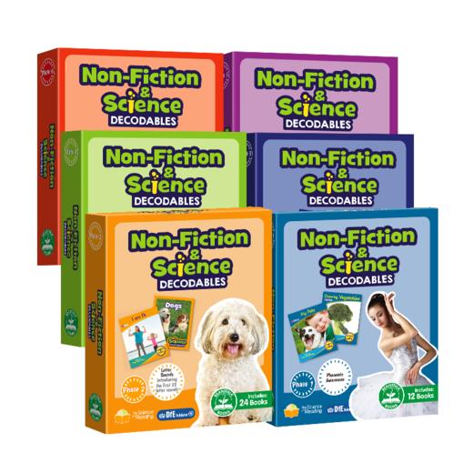 【东西儿童教育专享】BookLife Readers自然拼读识字分级+Junior 科普解码书分级绘本童书阅读【仅支持小book点和小蝌蚪A6s】 商品图1