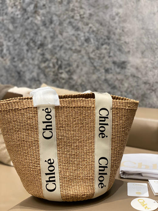 Chloe woody 草编水桶包 商品图6