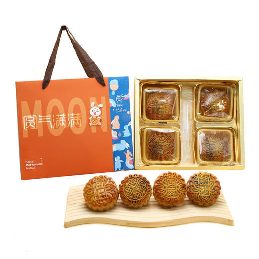 【到店提货】梧州桂香苑广式月饼  圆气满满礼盒多口味月饼 商品图5