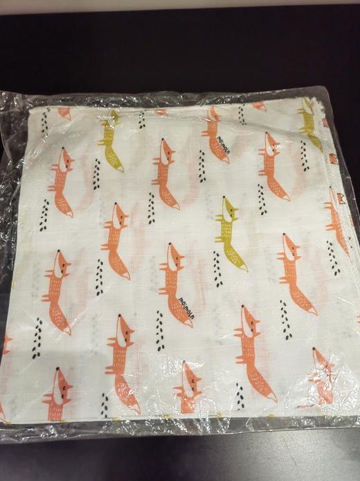 moimoln小云朵方巾婴儿新生儿纱布薄款手帕套装手绢口水巾LMX1WZ4C10 商品图1