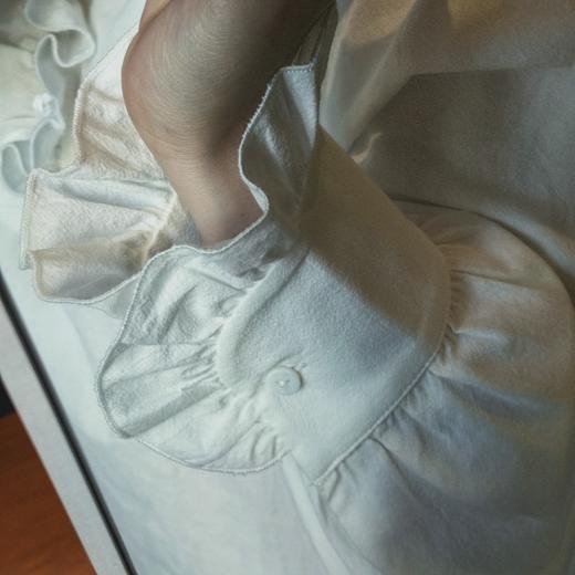 私服 家居服 睡袍 成为简奥斯汀同款 睡衣+睡裤套装/睡裙 可选 白色 商品图4