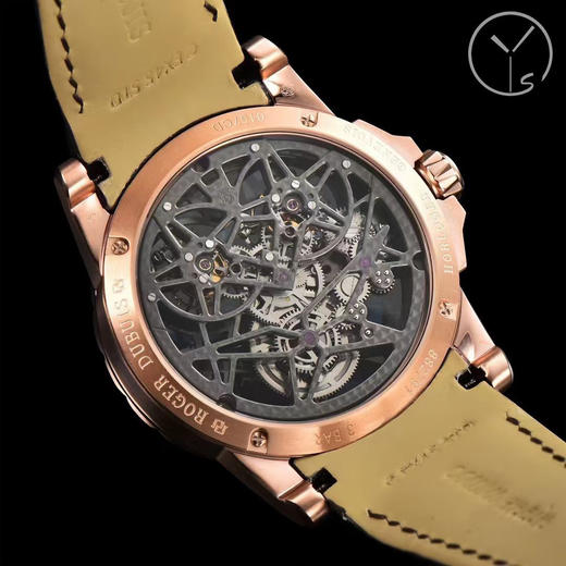 【ROGER DUBUIS】YS永时 罗杰杜比 系列 镂空双飞行陀飞轮，搭载两颗飞行真陀飞轮稳定运行，价值高的手表陀飞轮 全面抄写原装数据开模表壳和字面，内外兼修复刻手表一比一手表n厂c厂zf厂vs厂 商品图10