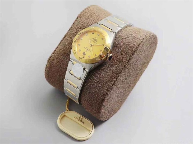 3S厂欧米茄星座29毫米女士机械「8700机芯」第五代腕表评测