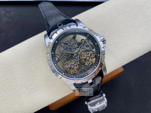 【ROGER DUBUIS】YS永时 罗杰杜比 系列 镂空双飞行陀飞轮，搭载两颗飞行真陀飞轮稳定运行，价值高的手表陀飞轮 全面抄写原装数据开模表壳和字面，内外兼修复刻手表一比一手表n厂c厂zf厂vs厂 商品图9