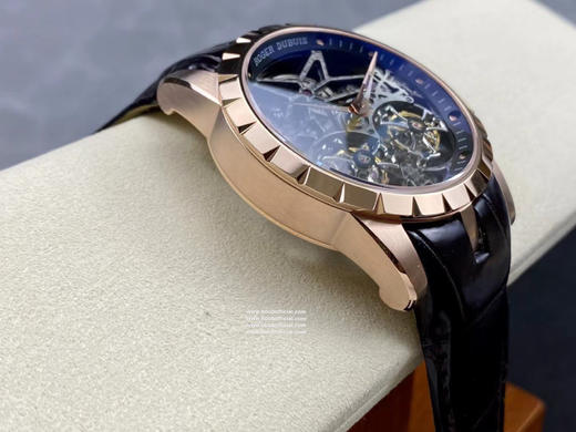 【ROGER DUBUIS】YS永时 罗杰杜比 系列 镂空双飞行陀飞轮，搭载两颗飞行真陀飞轮稳定运行，价值高的手表陀飞轮 全面抄写原装数据开模表壳和字面，内外兼修复刻手表一比一手表n厂c厂zf厂vs厂 商品图6