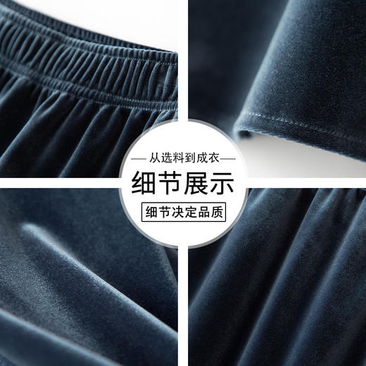 【秋冬日系原宿高腰丝绒半身裙】细滑柔暖耐皱 优雅丝光 丝绒面料 商品图3