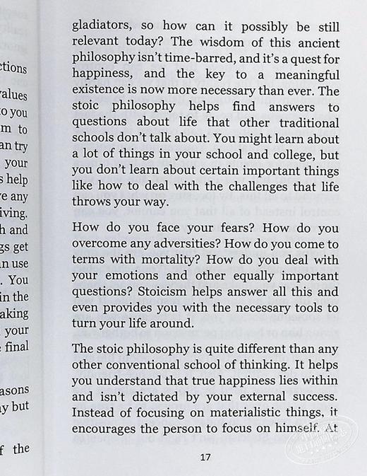 【中商原版】斯多葛主义 人生哲学指南 斯葛多哲学 Stoicism A Philosophical Guide to Life 英文原版 Robert Greene 自我提升 商品图5