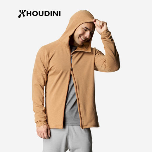 HOUDINI胡丁尼 Outright 直率 户外保暖男款抓绒衣229664 商品图2