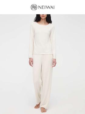 【3F】NEIWAI内外女士零碳天丝莫代尔睡衣套装/开衩睡裙家居服睡眠情侣