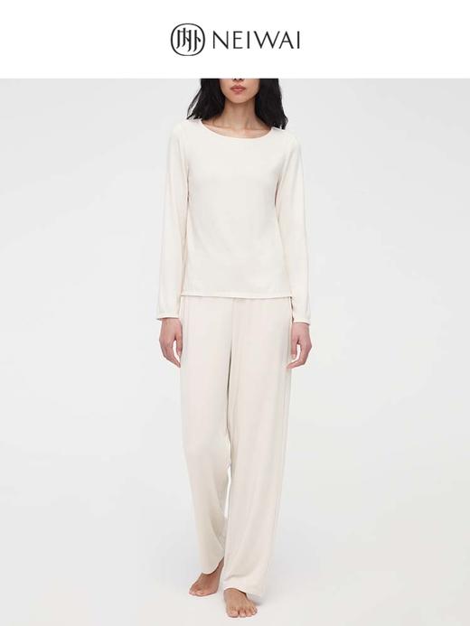【3F】NEIWAI内外女士零碳天丝莫代尔睡衣套装/开衩睡裙家居服睡眠情侣 商品图0
