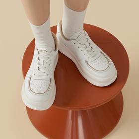 Safiya/索菲娅 2023秋季新款透气百搭厚底运动休闲板鞋 SF33112089