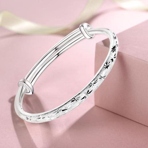 Winy9999足银唯美满天星手镯送女友闺蜜节日生日礼物 商品图6