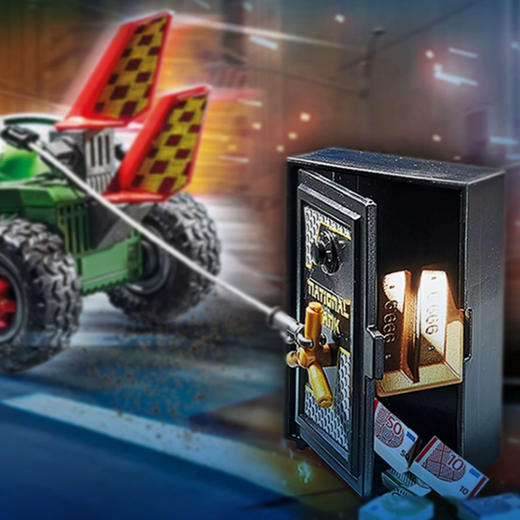 摩比积木70577警察追踪劫匪卡丁车 商品图4