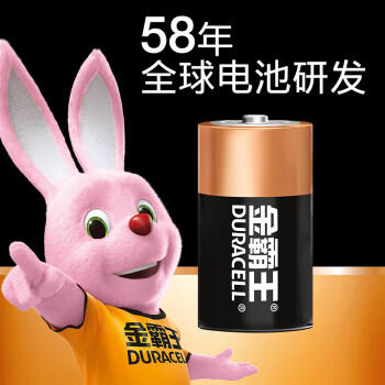 金霸王(Duracell)1号电池2粒装大号电池一号碱性适用于煤气燃气灶/热水器/收音机/电子琴等 LR20 商品图2