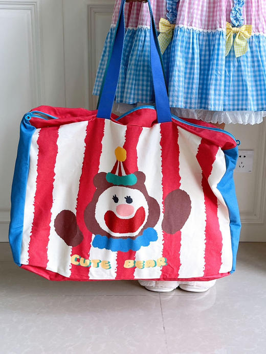 预售5-7天❗【Ndht摩西熊】幼儿园被子包（套装)✅四款卡通图案，颜值高✅容量大，收纳方便 ✅升级环保布，防尘防潮耐磨✅做工精致，走线均匀，坚固耐❗收纳袋+被子包组合，陪伴宝宝整个幼儿园. 商品图6