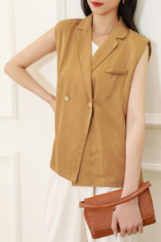 Kai & Kiera 双排扣马甲西装外套 13070 商品图3