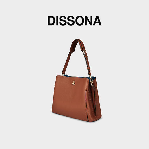 【2F】DISSONA迪桑娜女包city系列单肩斜挎包大容量水桶包高级感手提包 商品图0