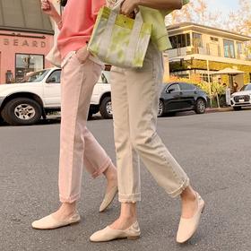 【现货7天】牛仔裤女直筒宽松时尚2023春季新款韩版高腰显瘦百搭休闲舒适长裤