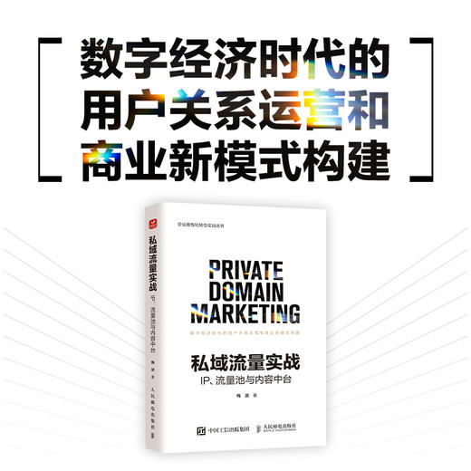 私域流量实战 IP流量池与内容中台  企业营销数字化转型 以用户为核心 营销技术应用 商品图0