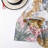 SAINTJOY/上久楷真丝方巾 双面印花真丝方巾  热带雨林  FJS23022 商品缩略图11