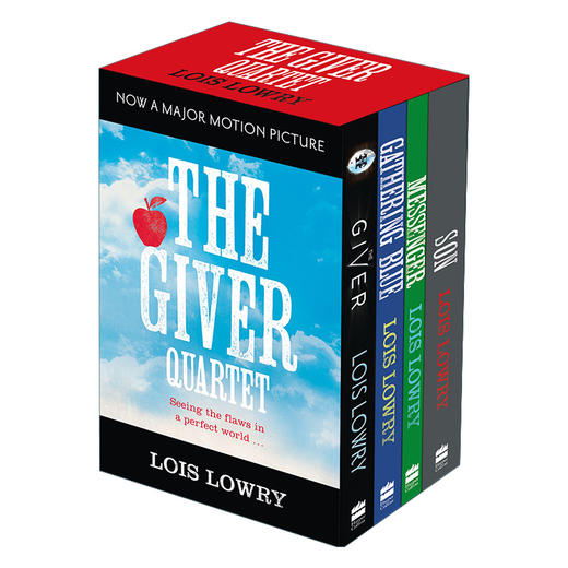 Collins柯林斯 英文原版 The Giver Boxed Set 记忆传授人系列四册套装 洛伊丝·劳里 英文版 进口英语原版书籍 商品图0