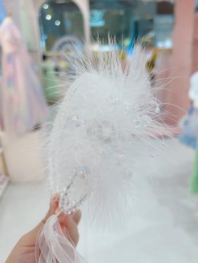 羽毛水晶发箍