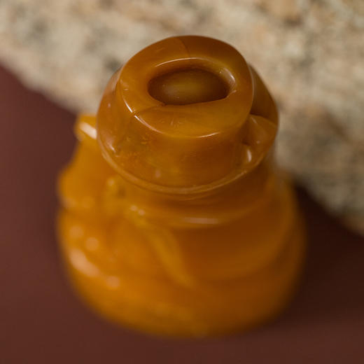 清 田黄石雕竹摆件 商品图2