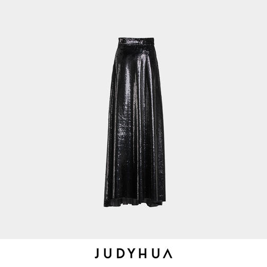 JUDYHUA 植绒闪亮礼服半裙 商品图3