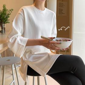 【现货7天】原形打底衫女内搭长袖T恤2023春季新款韩版宽松百搭洋气ins上衣