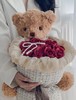 【花艺玩偶】泰迪熊（50CM/40CM/30CM）毛衣熊/领子熊/圣诞帽子熊 商品缩略图2