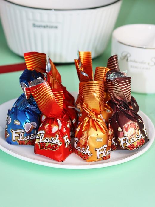 【中欧班列精选】WWJ 土耳其进口闪耀牌奶油夹心复合巧克力脆米糖 500g 商品图7