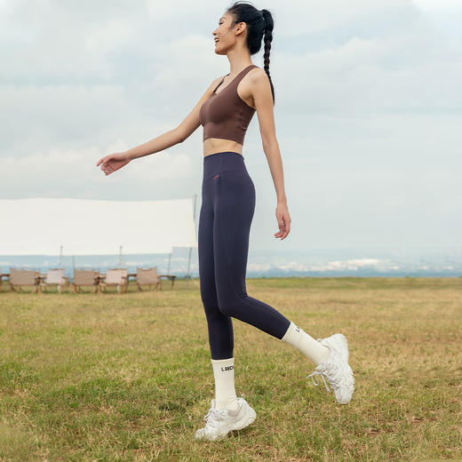 【高弹塑形面料】9CM高腰收腹提臀 脚口随心裁 双侧口袋 健身九分裤 商品图1