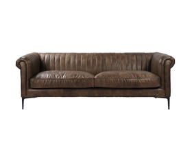 Poulsen 三人沙发 | 更多座位，皮布面料可选，详询客服