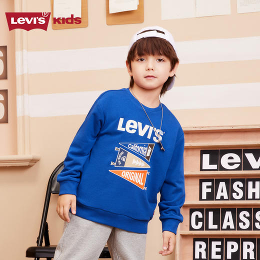 LEVIS 秋 大童小童 儿童童装卫衣 LVB-FW-J596 商品图0