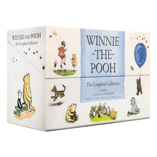 Collins柯林斯 英文原版绘本 Winnie-the-Pooh 30-copy Deluxe Hardback Set 小熊维尼30册精装盒装 英文版 进口英语原版书籍 商品图4