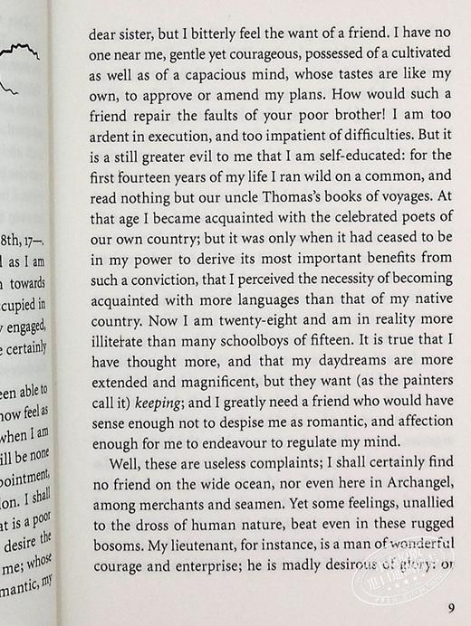 预售 【中商原版】海雀布纹经典 弗兰肯斯坦 英文原版 Puffin Clothbound Classics Frankenstein Mary Shelley 雪莱 商品图5