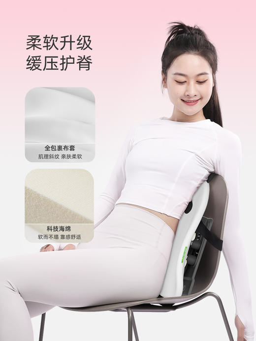 【卡通版】米乔人体工学腰垫办公室腰靠久坐护腰靠垫座椅靠背垫办公椅腰枕 商品图6